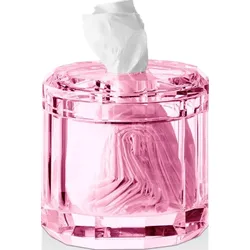 Kristall Taschentuchhalter rosa