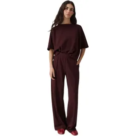 Opus Melane Chill Wide Jogpants Bordeaux 42