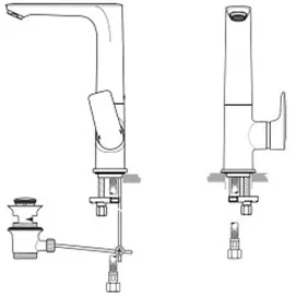 Ideal Standard Connect Air Einhandmischer (A7020AA)