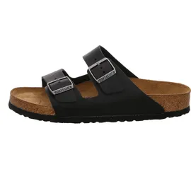 Birkenstock Arizona Weichbettung Naturleder geölt schwarz 46