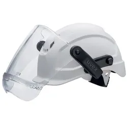 uvex pheos Visier magnetisch kratzfest, beschlagfrei, farblos mit schmalem Kinnschutz  transparent - 9906009 - transparent