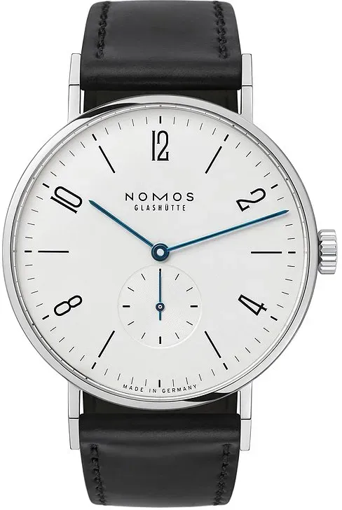 Nomos Glashütte Herrenuhr Tangente 38 164 - silber