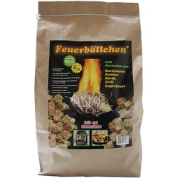 Raiffeisen-Waren, Anzündhilfe, Feuerbällchen Anzündwolle, Kaminanzünder, Ofenanzünder, Anzünder Holz 4kg