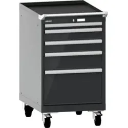 Lista Schubladenschrank mobil 27x36E (BxTxH) 564x725x990mm KEY Lock R7016