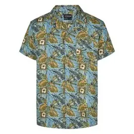 Riverso Hawaiihemd Regular Fit Blau M