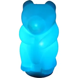 Xenon LED Leuchte Panda Bär 12 Volt blau Höhe: 31cm .#3951