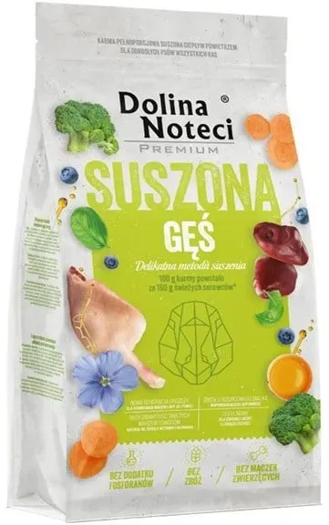 Premium Dried goose - dried food for dogs - 9kg