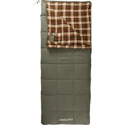 Nordisk Almond +10° Kunstfaserschlafsack in bungy cord, Größe Einheitsgröße - braun