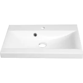 WELLTIME »ELDA«, (Komplett-Set, 5 St.), Waschtisch inkl. Waschbecken, Hochschrank, Badschrank und Spiegel