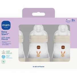 MAM Easy Start Anti-Colic Babyflasche | 3.0 Stück