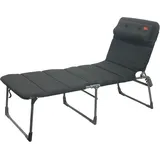 Crespo Air-Deluxe Dreibeinliege 205 x 68 x 109 cm schwarz