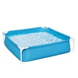 BESTWAY My First Frame Pool 122 x 122 x 305 cm blau
