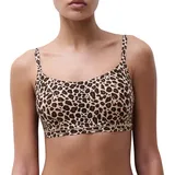 CHANTELLE Damen Softstretch Bralette, Leopard Nude, M/L