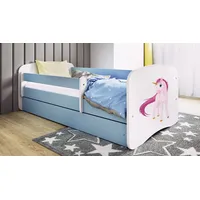 raumhirsch furniture Kinderbett Raumhirsch 80 x 180 cm Holzwerkstoff blau