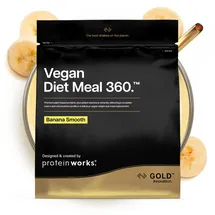 The Protein Works Vegan Diet Meal 360 Banane Shake 1000 g