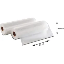 SOLIS Folienrolle 92251 20x600cm 2er Pack