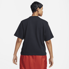 Nike Sportswear lockeres Damen-T-Shirt - Rot,Schwarz,Weiß,Grün - S