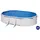 Gre BoraBora Pool-Set oval 375 x 610 x 120 cm inkl. Filterpumpe und Poolleiter