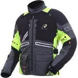 Rukka Offlane Motorrad Textiljacke, grau-gelb, 50