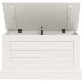 OTTO home Truhenbank Liotta Weiß 80 x 45 x 45 cm