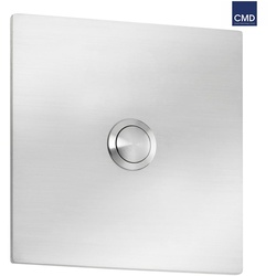 CMD Creative Metalldesign Klingelplatte, 7 x 7cm, IP44, Edelstahl CMD-100