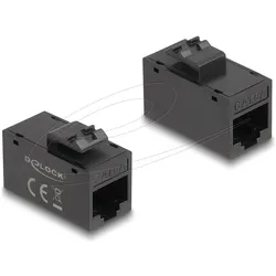 Delock Modulare Eingabe - Oberfläche montierbar, faceplate mountable