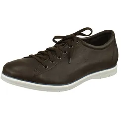 Schnürschuh LUI BY TESSAMINO "Enrico", Herren, Gr. 40, braun (dunkelbraun), Leder, casual, Schuhe, mit atmungsaktiver Eigenschaft