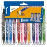 Pilot Pen PILOT Tintenroller FRIXION BALL 07 Set2Go, 12er Etui