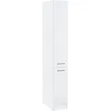 OPTIFIT Apothekerschrank Iver 30 x 57,1 x 206,8 cm Weiß