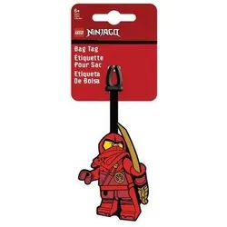 JOY TOY 53342 LEGO® Ninjago Kai new- Gepäckanhänger aus Silikon 9 cm mit Hangtag