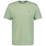 GANT Herren T-Shirt »REG SHIELD SS T-SHIRT«, mit Logostickerei auf der Brust Gr. 4XL