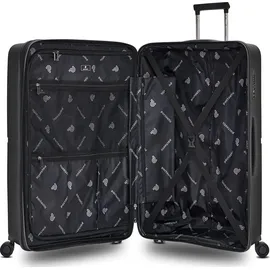 pactastic Collection 01 4-Rollen Cabin 76 cm / 101 l schwarz