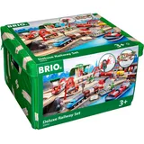 BRIO Straßen und Schienen Set Deluxe (33052)