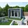 Weka Designhaus 263 2,95 x 2,95 m grau