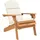 vidaXL Adirondack-Gartenstuhl 54,8 x 88,3 x 90 cm braun