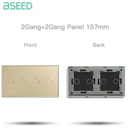 BSEED-Glasschalttafeln Gold Zweipolig Zweipolig