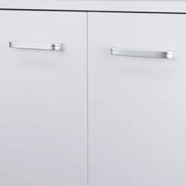 stabilo-sanitär Waschbeckenunterschrank `LUNA` polarweiß matt 2-türig, 63x29x55cm