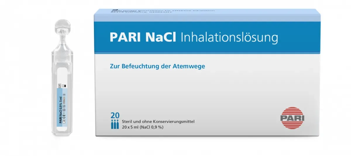 PARI NaCl 0,9% Inhalationslösung 20x5ml