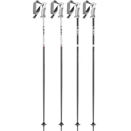 Leki Bliss Skistöcke, gunmetal-dark anthracite-white 115CM