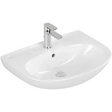 Villeroy & Boch O.novo Waschtisch 4A406001 60x46cm, oval, Hahnloch mit Überlauf, weiß
