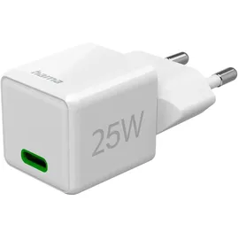 Hama Schnellladegerät USB-C PD 25 W Weiß
