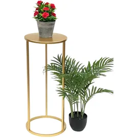 DanDiBo Ambiente Blumenhocker 70 x 70 x 30 cm Gold
