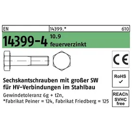 Peiner Sechskant-Schaftschraube M36 x 190 mm