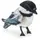 Folkmanis Handpuppen Folkmanis Finger Puppet Mini Tit/Mini Chickadee (2787)