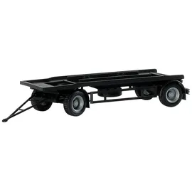 HERPA Anhänger für Abrollbehälter 1:87 schwarz 076289