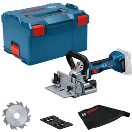 Bosch Professional GFF 18V-22 Akku-Flachdübelfräse solo inkl. L-Boxx (0601620101)