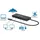 Manhattan USB-C auf Dual-HDMI Multiport-Adapter - Schwarz