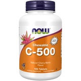NOW Foods Vitamin C-500 Chewable 100 Tabletten