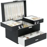 luxuskollektion Schmuckboxen 3 Ebenen