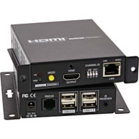 InLine HDMI USB KVM Extender, Verlängerung über UTP, 4K